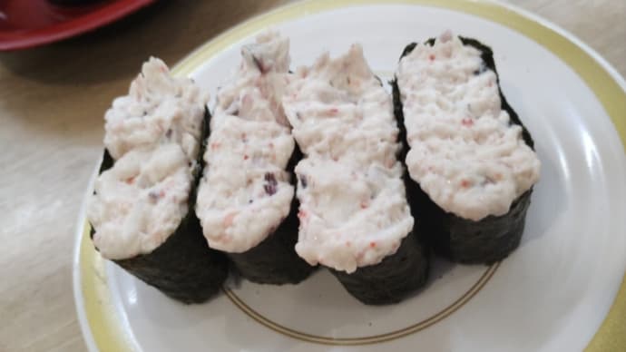 久々の、かっぱ寿司