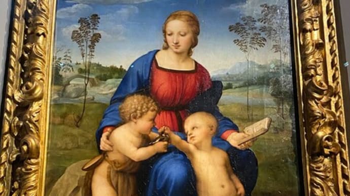 三枚の母子像 フイリッポ・リッピ ボッティチェリ ラファエロ ウフィツィ美術館