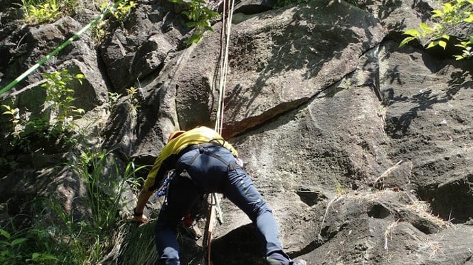 岩登り訓練