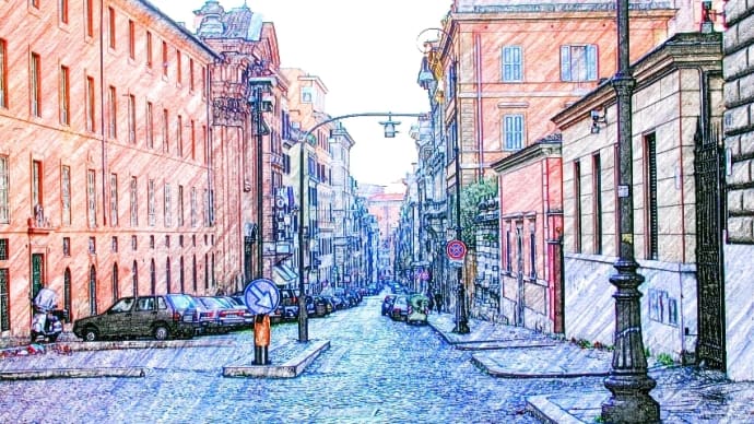ローマの小路