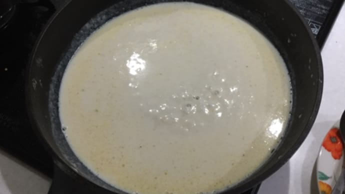 今日の一品 夜食にホワイトシチュー