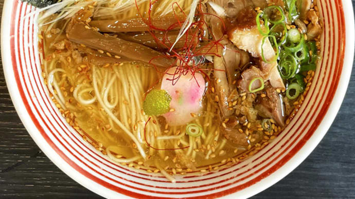 こうのしま お多津@笠岡市「鶏塩ラーメン」