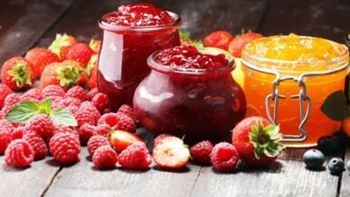 Jelly, Jam, and Preserves（ジャムは英語で？）