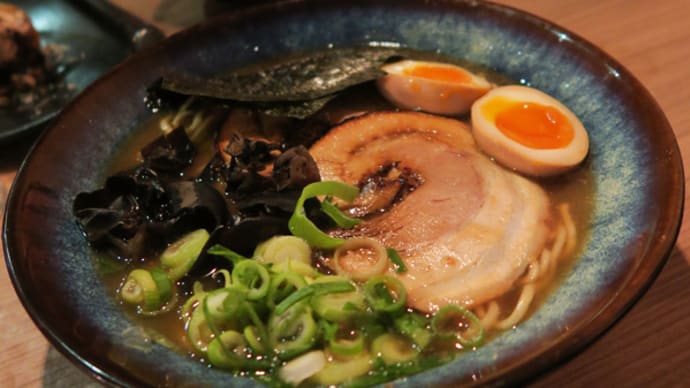 ICHI GO ICHI E 一期一会@Salzburg「醤油ラーメン(Blackgarlic Ramen)」