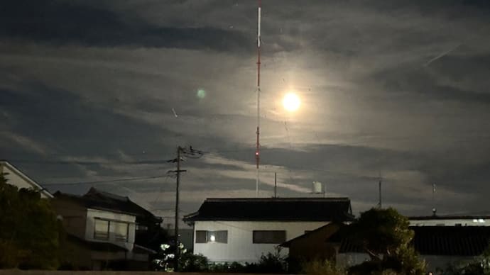 残りスーパームーン🌕