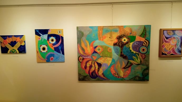 マリーン日記ー個展「マンボウは行く」