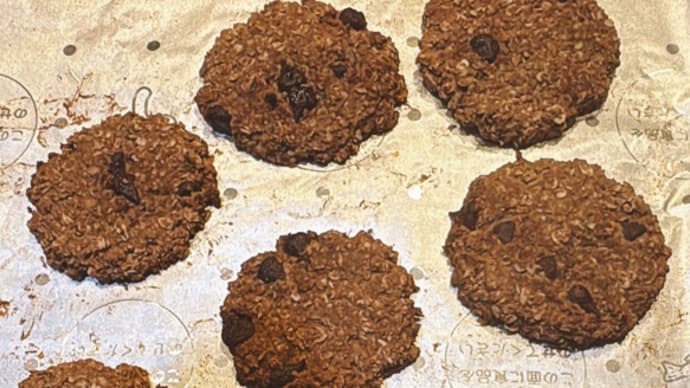 オートミールクッキー🍪作ってみた