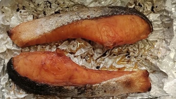 【03/31朝食】チリ産甘口銀鮭、前回のアメリカ産紅鮭の次はこれなんだね：P