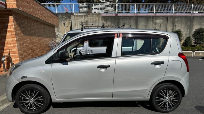 やはり非力なNA軽自動車に15インチホイールは重く165タイヤは接地抵抗が・・・