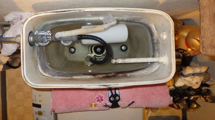 トイレの水漏れ修理で部品交換・・・千葉市