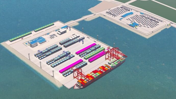 東亜建設 シアヌークビル港・新コンテナターミナル工事を受注