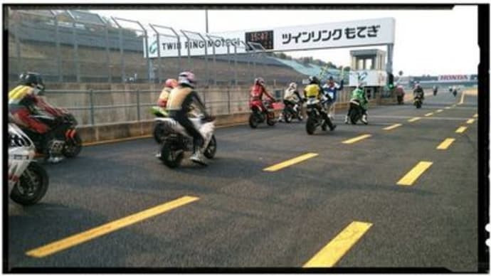 ４スト ミニバイク走行会