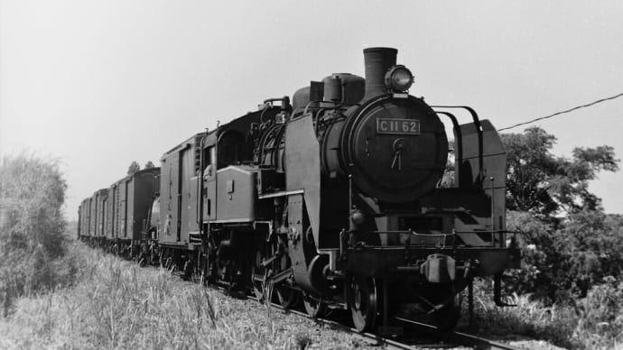 １９７４年５月 日南線のC11形蒸気機関車