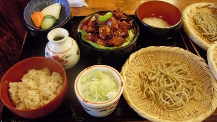 #4602 甲州流手打ちそばと鳥もつ煮('15 やまなし夏)