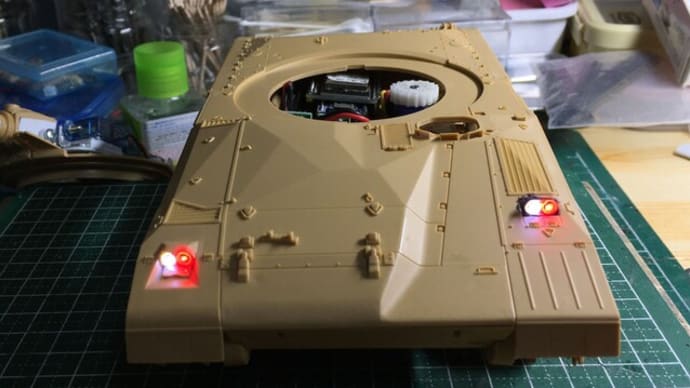 RC可動 1/35 メルカバMk.1 製作（その9）