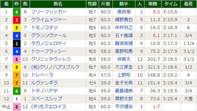 【グランソヴァール】これなら合格点! 中山4R 障害未勝利・4着