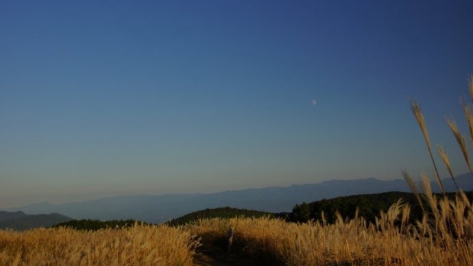岩湧山からの夕日