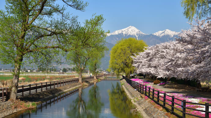 安曇野撮影会・・・　☆4月12日撮影