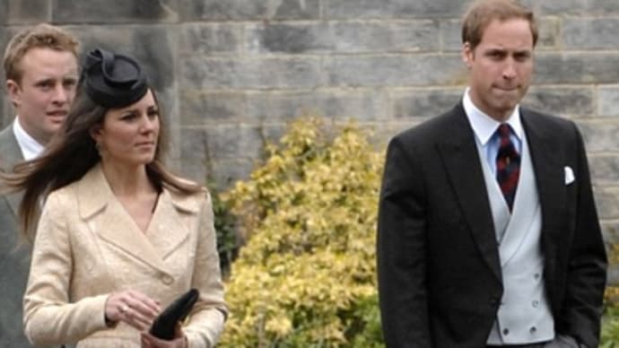 ウィリアム王子＆ケイトちゃん、また結婚式へ
