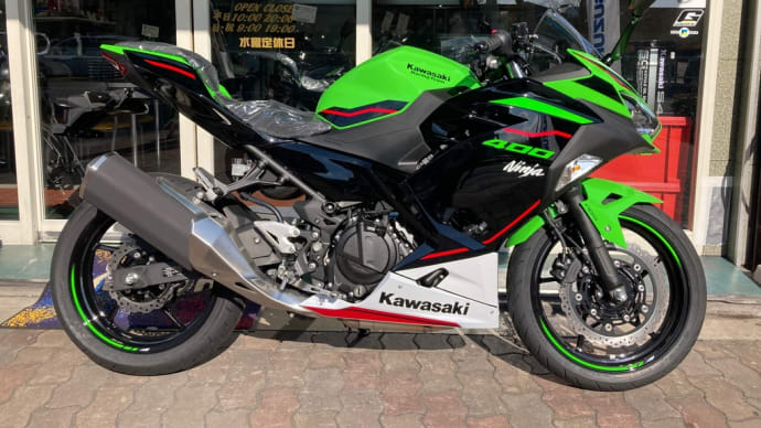 2022/2/4◆「Ninja400 KRT EDITION」入荷しました~!(^ω^)