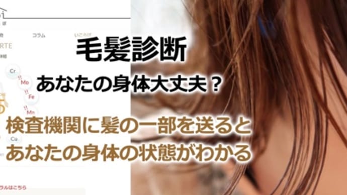 いこらぼ(毛髪栄養診断)