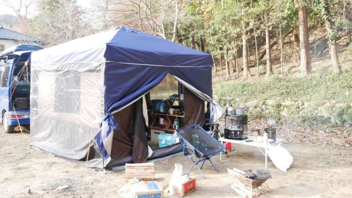 ☆★月川荘キャンプ場でソロキャンプ