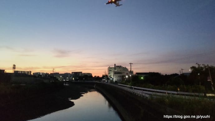 福岡空港 二又瀬付近にて 10月18日