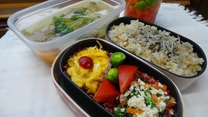 鰯のつみれ汁のお弁当と、春のお花見ハイキング2