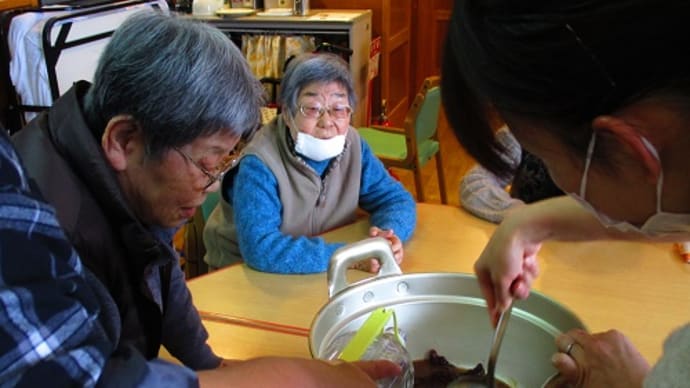 おしるこ作り