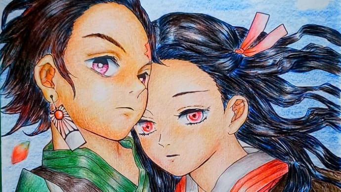 塗り絵侍チャレンジ企画『鬼滅の刃塗り絵帳』