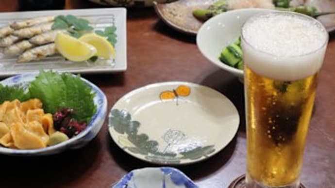 青森の竹輪にオクラを詰めて…