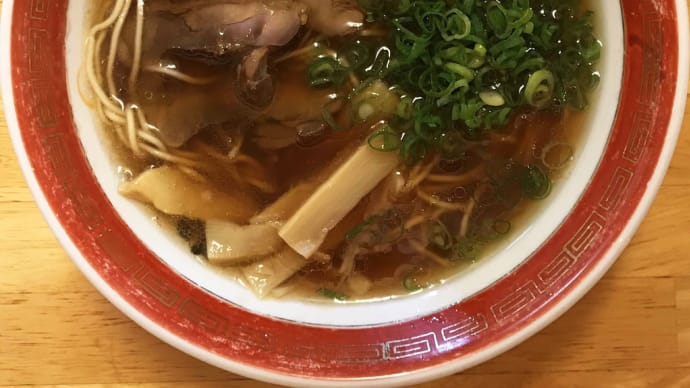 おっつぁん@笠岡市「しょうゆラーメン」
