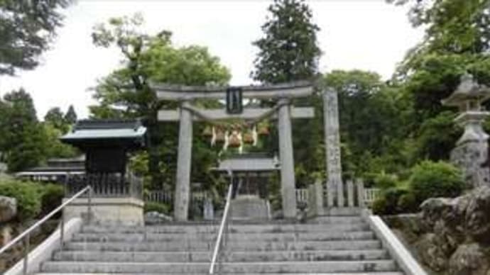 鉛練比古(えれひこ)神社 in 滋賀県長浜市余呉町