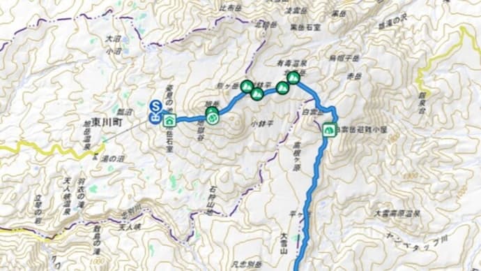 表大雪(旭岳→トムラウシ山)縦走 その②(旭岳→白雲岳避難小屋)