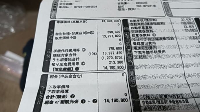 キャンピングカー注文