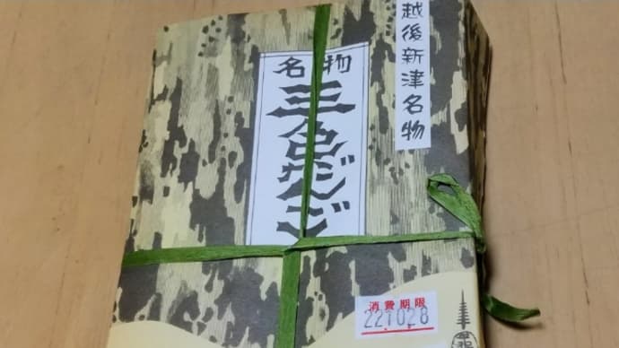 新津の三色だんご