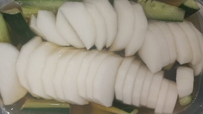 【茅乃舎】和製ピクルスの素を使った漬物を漬けてみる