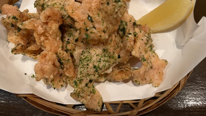 我流酒場おっぺけ亭でササミチップス食べ納め