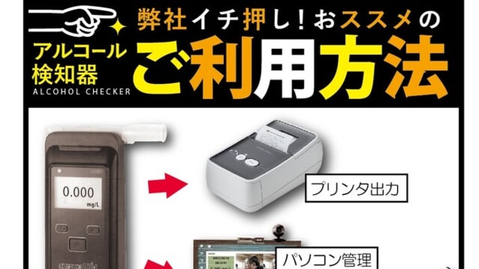 【これは知っ得!】安全運転管理者による運転者の運転前後のアルコールチェックが「義務化」されます。
