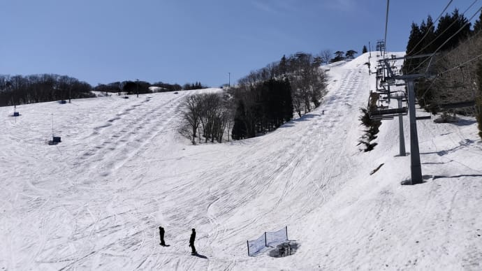 ダイナランド スキ−場 2025,3,26