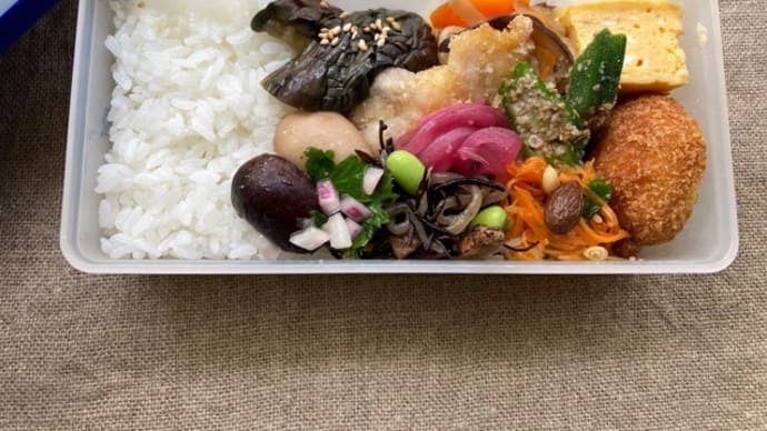 夏のお弁当 おかず10種