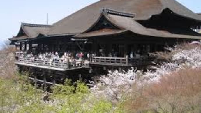 清水寺。一之瀬君枝です