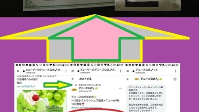 『デニーズのお食事券』