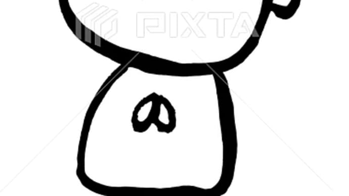 ○筆文字デザイン処こんにち和○12.6■「墨絵 お地蔵さん」デザイン