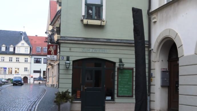 ZUM ZWIEBEL＠Weimar　二度目の訪問！ドイツの玉ねぎ料理専門店！