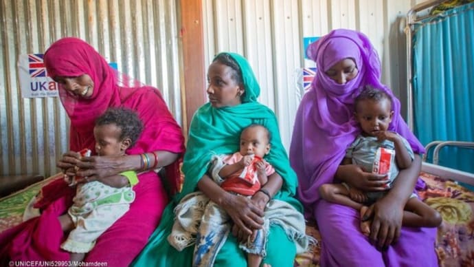 スーダン武力衝突1年：1,400万人の子どもに緊急人道支援が必要