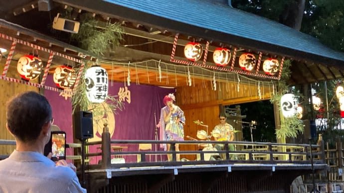 東新町氷川神社 奉納