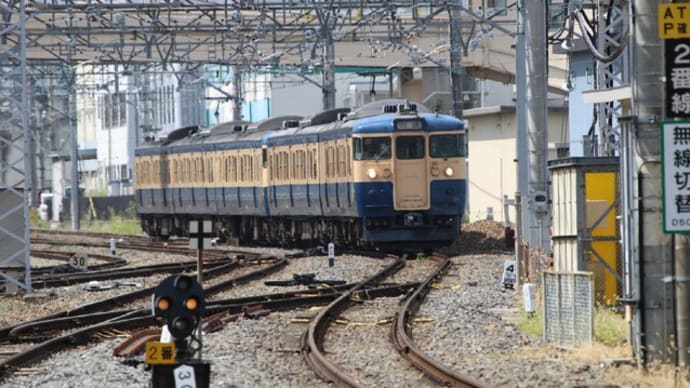 しなの鉄道 115系(横須賀色)を見ました!