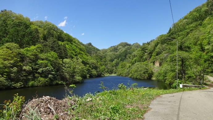 【信州新町】 柳久保池
