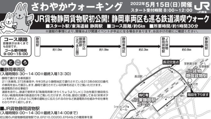 2022-05-15（日）…静岡駅周辺を歩いてきました。